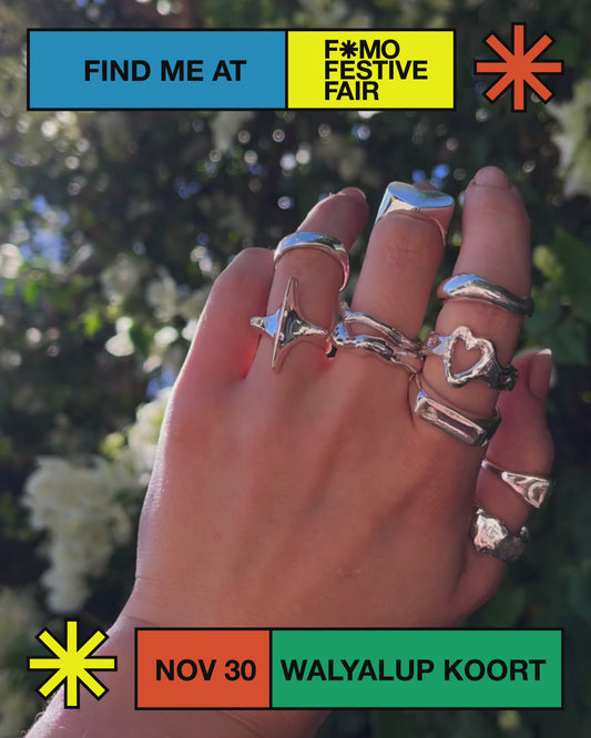 Custom Ring Wax Carving Workshop (FOMO FESTIVAL POP-UP)